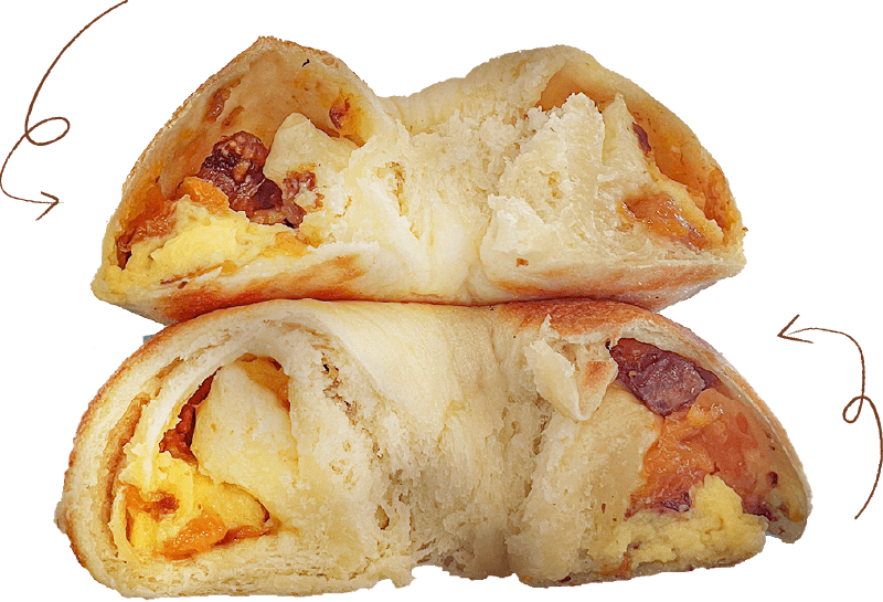 たっぷり詰まった具材